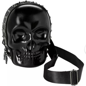 Black Skull Crossbody Bag